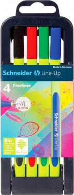 Ручки капиллярные "Line-Up", 0,4 мм, 4 цвета