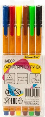 Набор ручек капилляр. чернила ассор. индив. пак.ев. игловидный пиш. наконечник линия 4630143123968 – фото 1