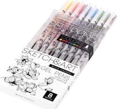 Набор гелевых ручек Uni Write.Colors 8 цветов