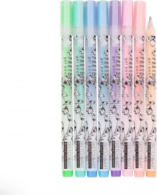 Набор гелевых ручек Uni Write.Pastels 8 цветов – фото 6