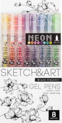 Набор гелевых ручек Uni Write.Pastels 8 цветов – фото 12