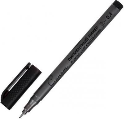 Ручка капиллярная для черчения ЗХК линер 0.4 мм, цвет чёрный