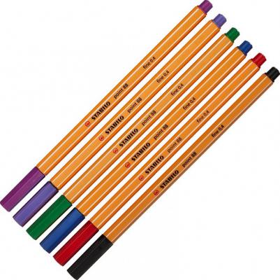 Набор линеров Point 88/6 6 цветов (толщина линии 0.4 мм) – фото 2