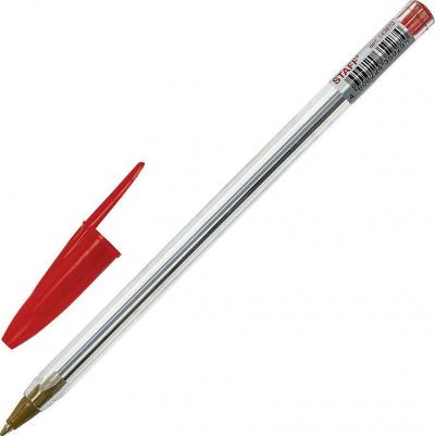 Ручка шариковая Basic Budget BP-04 КРАСНАЯ