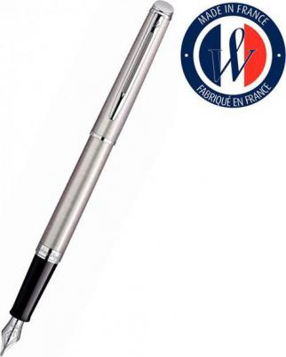 Ручка перьевая Hemisphere Steel CT F сталь с хромированным покрытием подар.кор – фото 5