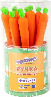 Ручка фигурная шариковая "Морковка", мягкий силиконовый корпус, синяя, пишущий узел 0,7 мм – фото 8