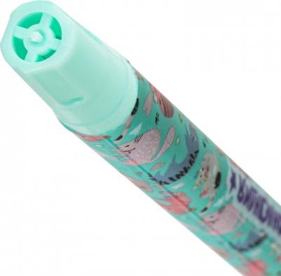 Ручка шариковая "GLAMOUR CAT", синяя, SOFT TOUCH покрытие, узел 0,7 мм, линия письма 0,35 мм, 143734 – фото 4