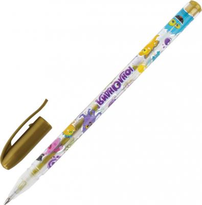 Ручки гелевые, НАБОР 6 шт. МЕТАЛЛИК, с печатью, узел 0,7 мм, линия письма 0,5 мм, 142801 – фото 1