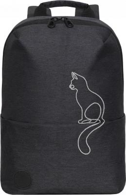 Рюкзак женский RXL-320-1, черный - серебро – фото 5