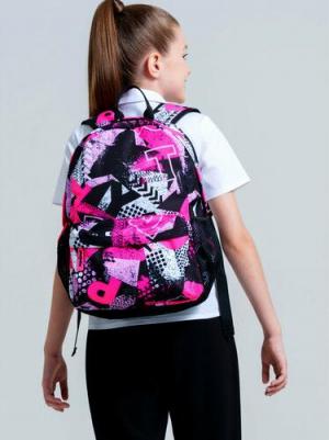 Рюкзак для девочки, размер 40*30*15 см, черный 4680618047428