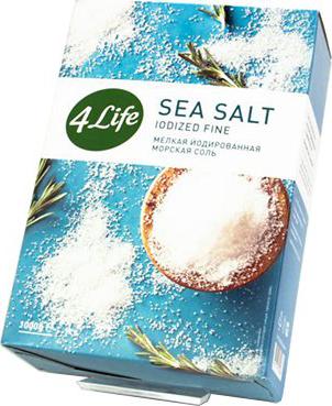 Соль Морская йодированная мелкая 1кг – фото 6