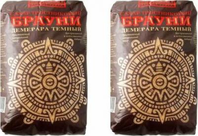 Сахар тростниковый Демерара темный, 900 г – фото 2
