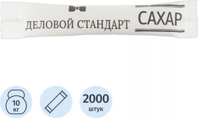 Сахар порционный в стиках по 5 г (2000 штук в упаковке)