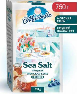 Соль морская пищевая натуральная средняя 750 г – фото 2