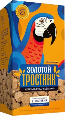 Сахар Золотой Тростник тростниковый нерафинированный кусковой 450г – фото 6