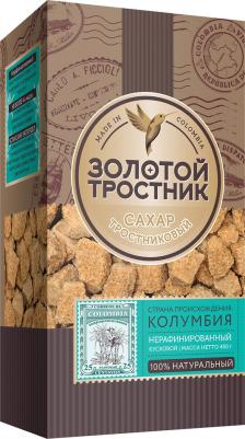 Сахар Золотой Тростник тростниковый нерафинированный кусковой 450г – фото 7