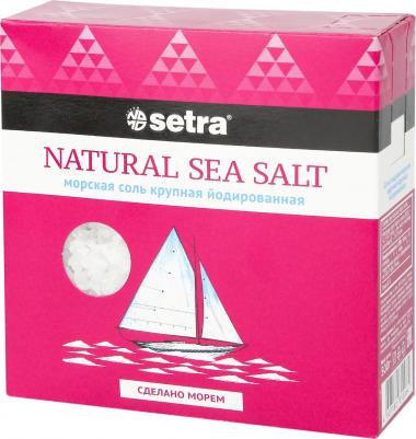 Соль Морская крупная йодированная 500г – фото 2