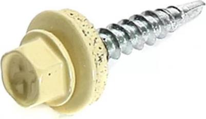 Кровельный саморез 4,8x29 RAL 1014 слоновая кость 250 шт