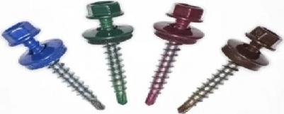 Кровельный саморез 4,8х35 RAL5005 (250 шт.) – фото 1