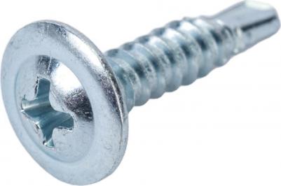 Саморезы 4,2x19, п/сф, сверло, цинк, 800 шт. 123597 – фото 3