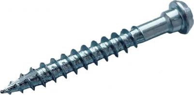 Саморез для перфорированного крепежа к деревянному основанию BSC 5,0*50 мм. Выпуклая головка, шлиц TX20 из углеродистой стали, 250 штук/упаковка – фото 1