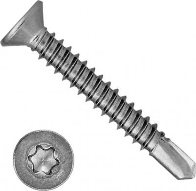 Нержавеющие саморезы DS-C 16x3.9 мм, 1 000 шт – фото 1