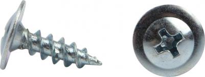 Саморез с прессшайбой ПШС острый 4.2х13, короб, цена за 1 упак – фото 2