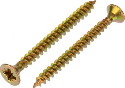 Саморез универсальный 3.5х40, желтый цинк, короб, цена за 1 упак – фото 3