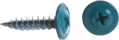 Острый саморез 4,2х19 RAL5021 (1000 шт.)