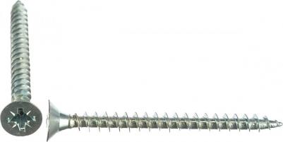 Саморез белый цинк POZY 4,5х50 400шт бд4550ф