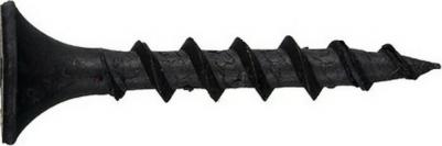 Саморез черный по дереву 4,8x127 1500шт чд127