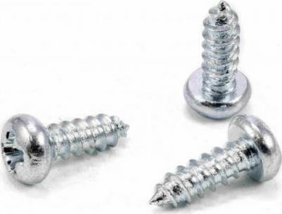 Острый оцинкованный саморез 2.9x6.5 DIN7981 50 шт