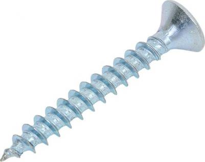 Потайной универсальный шуруп 4.0x30, белый, 23 шт. 4690441019035 используется с такими материалами, как ДСП, ДВП и другими. Острый наконечник и