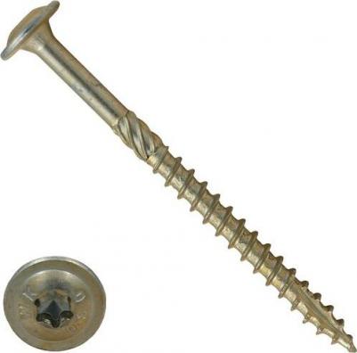 Самонарезающий шуруп для дерева CT 08180 8х180 (50 шт.) – фото 6