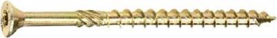 Конструкционный шуруп 3,5x30 мм потай желтый цинк 500 штук SMC2-43918-500 – фото 1