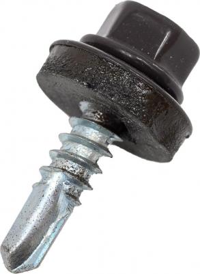 Кровельный оцинкованный саморез 4,8x19 мм, 100 шт. SMP2-22690-100 – фото 3