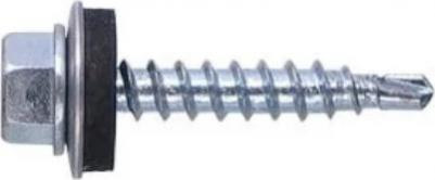 Кровельный оцинкованный саморез 6,3x60 мм, 100 шт. SMC3-89138-100