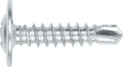 Оцинкованный саморез с прессшайбой 4,2x75 мм, 30 шт – фото 1