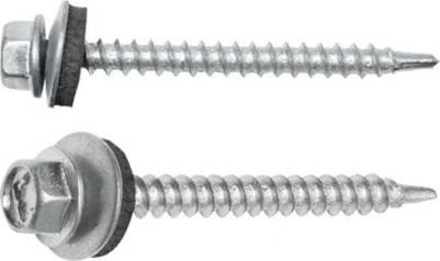 Саморез кровельный SMC2-83813-200 4.8х29 мм цинк, шайба с прокл., PT1
