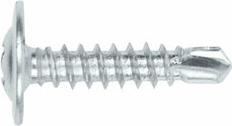 Саморез с прессшайбой 4,2х16 мм цинк со сверлом 50 штук – фото 2