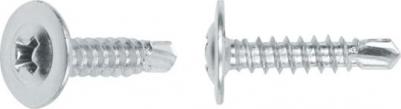Саморез SMC3-50382-250, 4.2х57 мм с прессшайбой, цинк, со сверлом