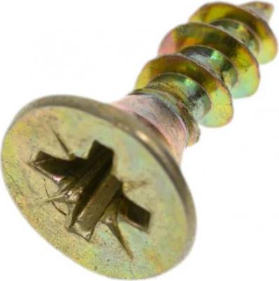 Шуруп универсальный 5.0х16 мм желтый цинк 100 штук (SMP1-35396-100)