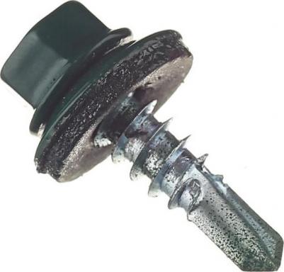 Кровельные саморезы 5,5x19 темно-зеленый 70 шт