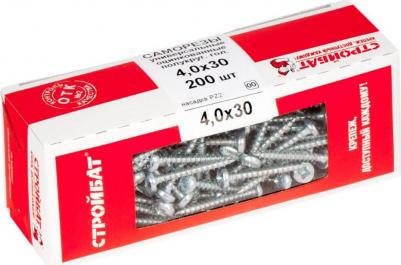 Универсальные саморезы 4,0x30 200 шт 4607033118939 – фото 1