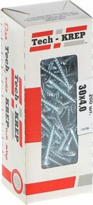 Оцинкованные универсальные саморезы 30х4,0 мм 200 шт