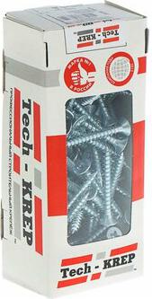 Оцинкованные универсальные саморезы 50х6,0 мм 100 шт – фото 1