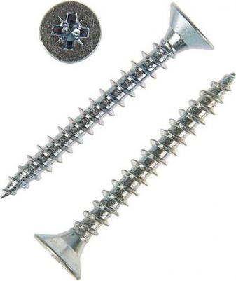 Оцинкованные универсальные саморезы 50х6,0 мм 100 шт – фото 3