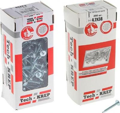 Саморез 4,2х38 200 шт – фото 1