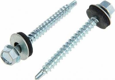 саморез Саморезы кровельные 5.5х38 мм (200 штук в упаковке, 104753) – фото 1