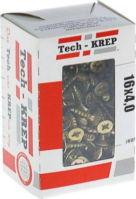 Универсальные саморезы 16х3,5 мм желтые 200 шт – фото 3